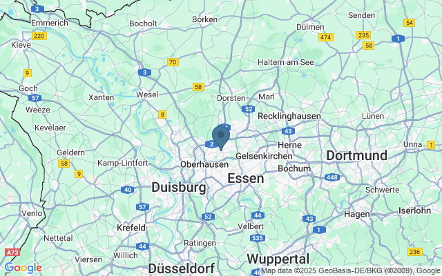 Kaart met locatie Moviepark Germany